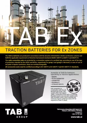 Тяговые аккумуляторы 24В