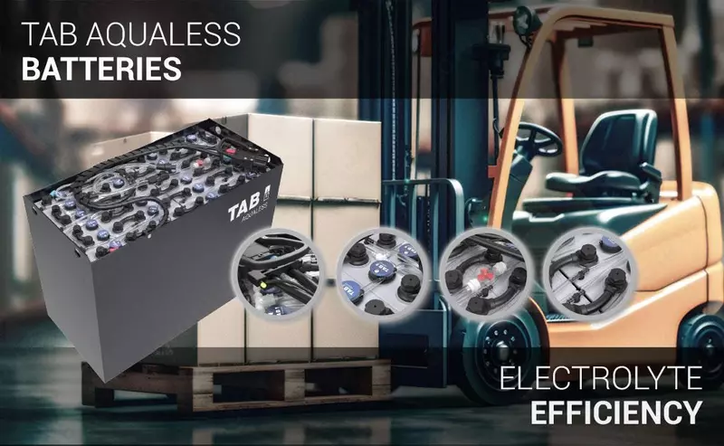 Малообслуживаемые тяговые аккумуляторы TAB по технологии PzRM. Только оптом