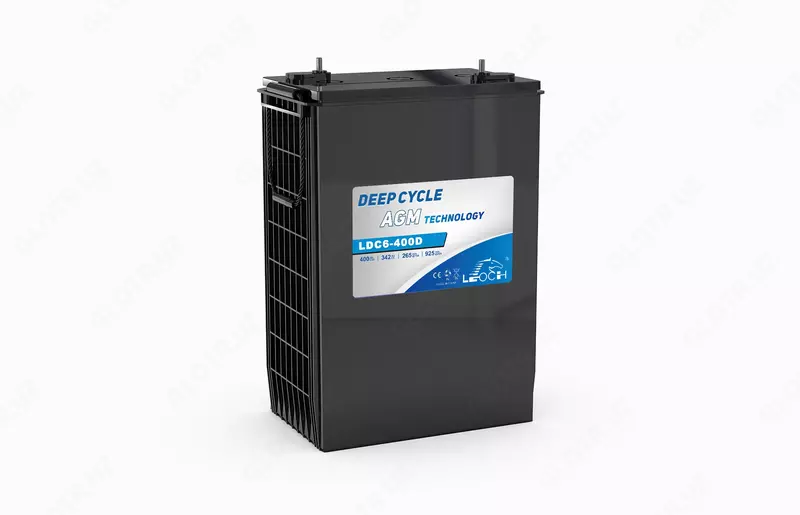  Полутяговый аккумулятор AGM/GEL 24 V 165 Ah LEOCH - 