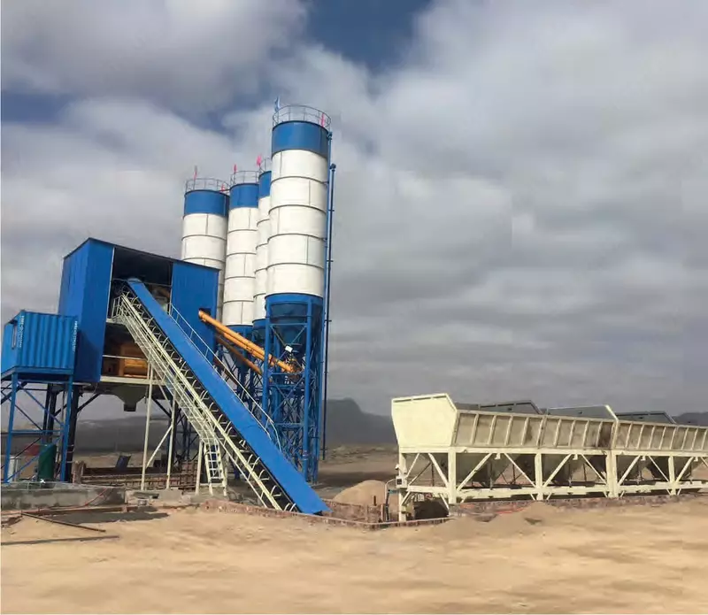 Бетонный завод HZS-120 - по запросу