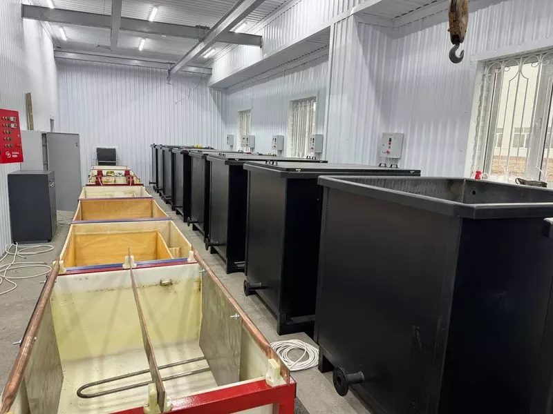 гальванический цех для никелирования и варанения