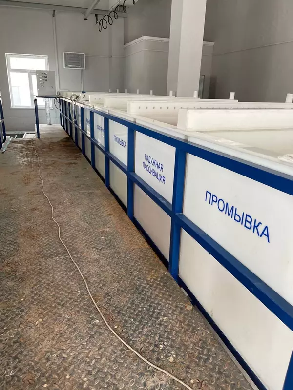 Универсальная гальваническая линия OOO SIGMA PROFI