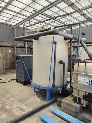 To'qimachilik sanoati uchun oqava suvlarni tozalash inshootlari