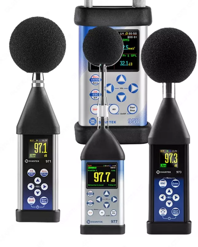 SVANTEK (tovush balandligi o‘lchagichlari) shovqin o‘lchagichlari