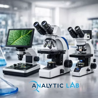 Laboratoriya mikroskoplari  biologik  stereo va raqamli mikroskoplar