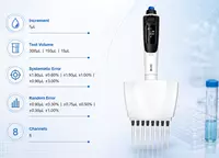 dPette+ ko‘p funksiyali 8 kanalli elektron pipetka