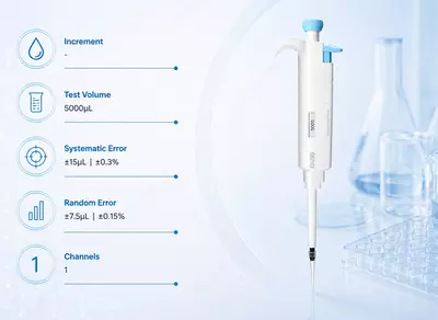 Механическая пипетка фиксированного объёма MicroPette Plus  полностью автоклавируемая
