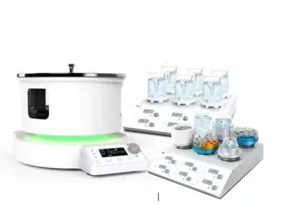  Цифровая магнитная мешалка с нагревом и LCD-дисплеем MS-H220-V3 / MS-H220-V5 Только в розницу