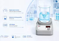 LED displeyli MS-PA raqamli magnit aralashtirgich