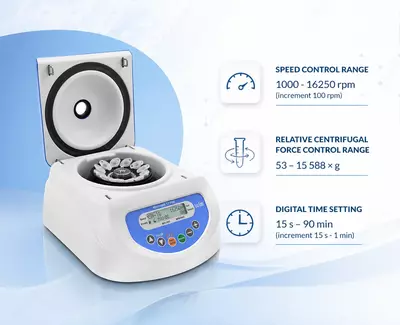 Microspin 12 Plus — высокоскоростная мини-центрифуга.