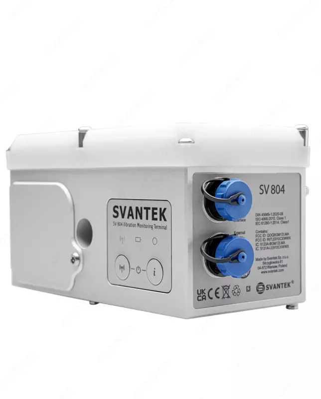  SVANTEK SV 804 Simsiz uch o‘qli vibratsiya monitoring qurilmasi - 