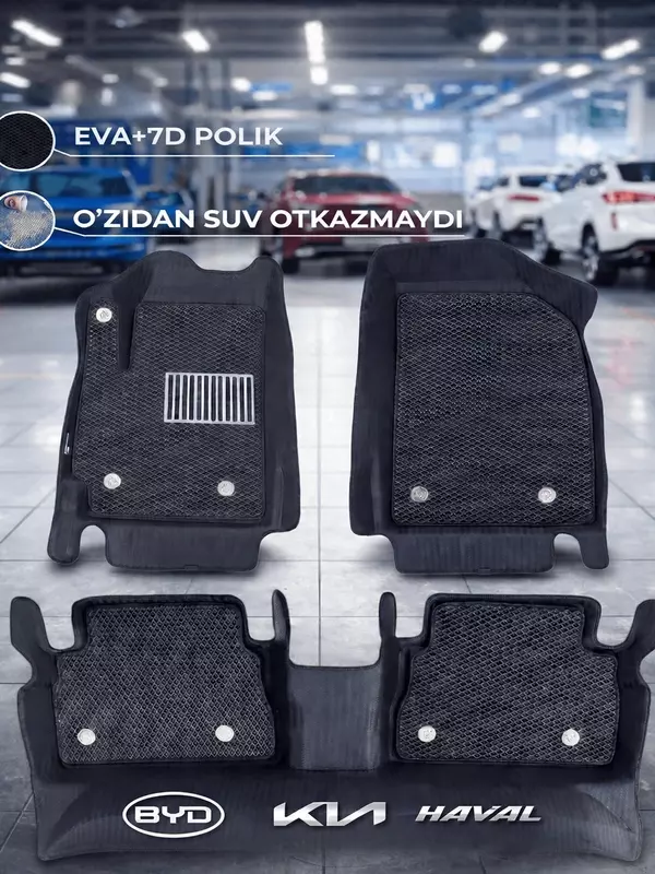  EVA+7D avtomobil gilami - 