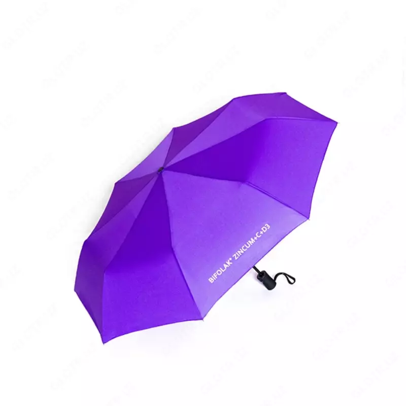 Зонт складной с логотипом 21-дюйм - BIOTACT Deutschland