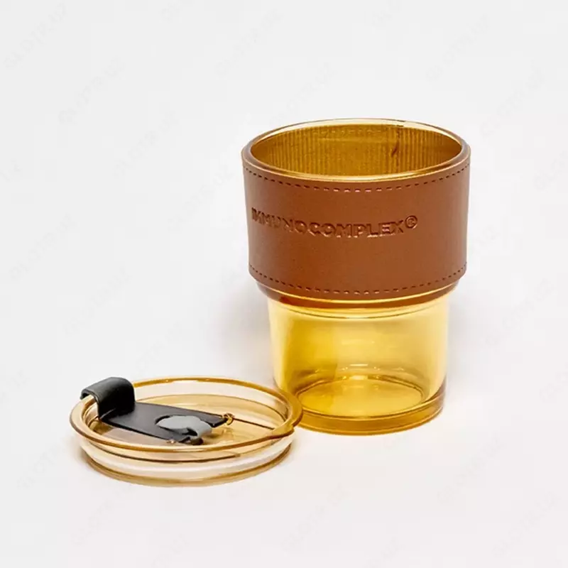 38 000 сум Кружка со стеклянной трубочкой с наклейкой