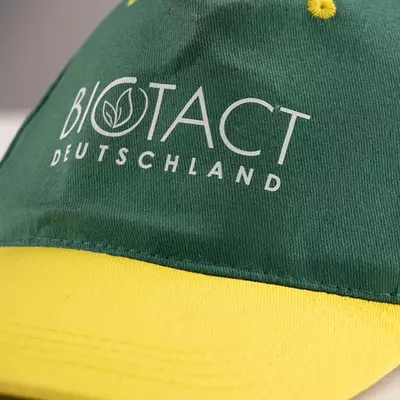 Кепки детские зелено-желтые (хлопок) Chakana savdo