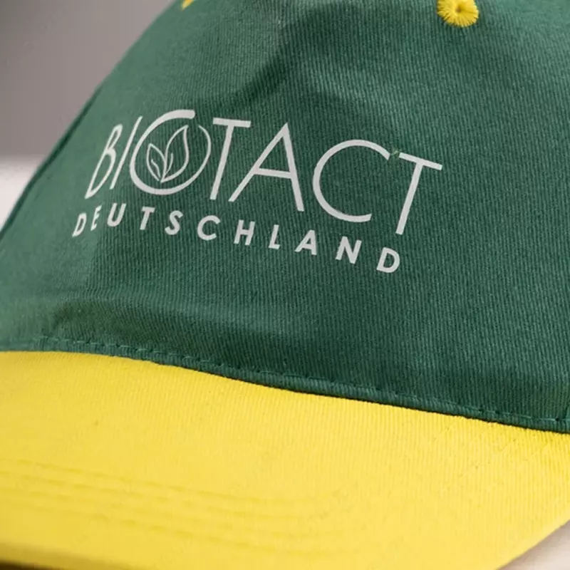 Кепки детские зелено-желтые (хлопок) Chakana savdo