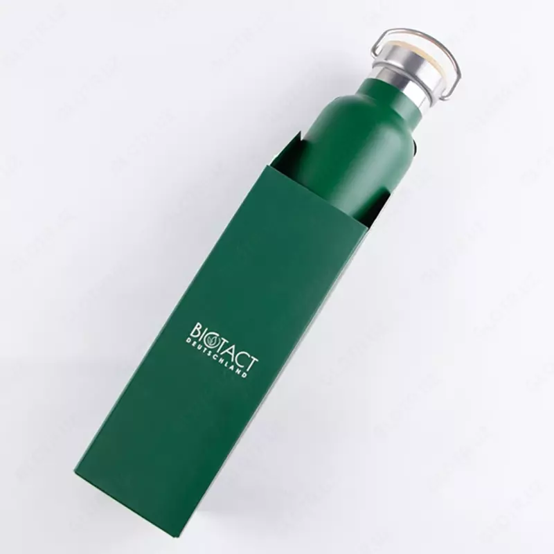 111 000 сум Термос металлический с бамбуковой крышкой 500 мл