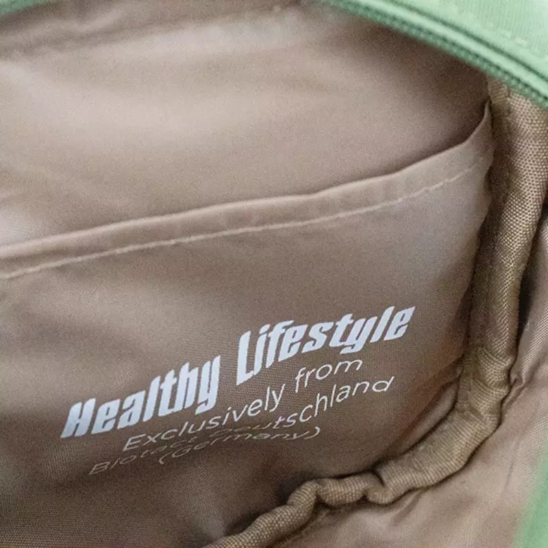 BIOTACT HEALTHY LIFESTYLE - Компактная сумка-органайзер зелёная Healthy Lifestyle