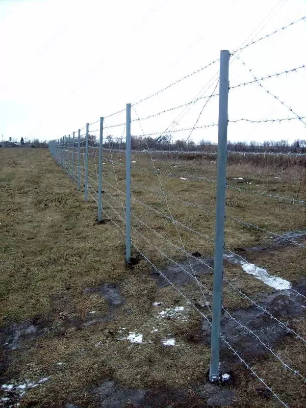 Проволока колючая (КЦ-1, К) ГОСТ 285-69, черная и оцинкованная