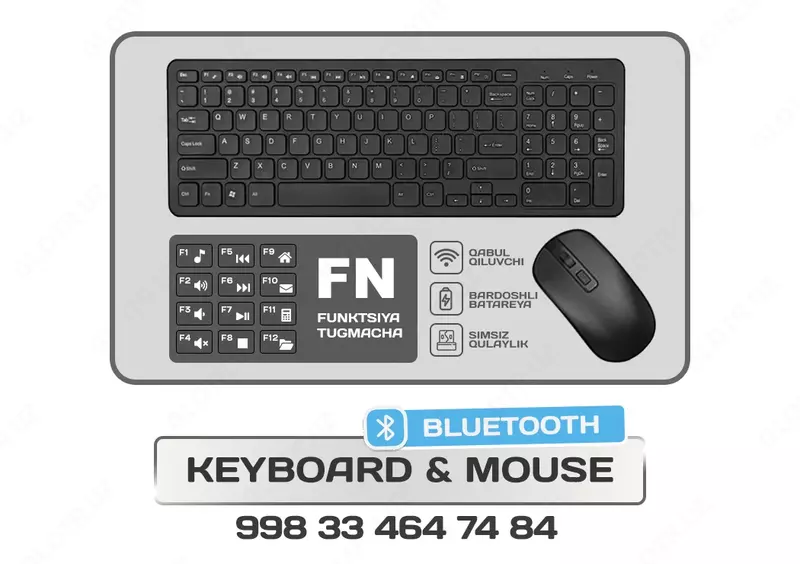 Bluetooth klaviaturasi