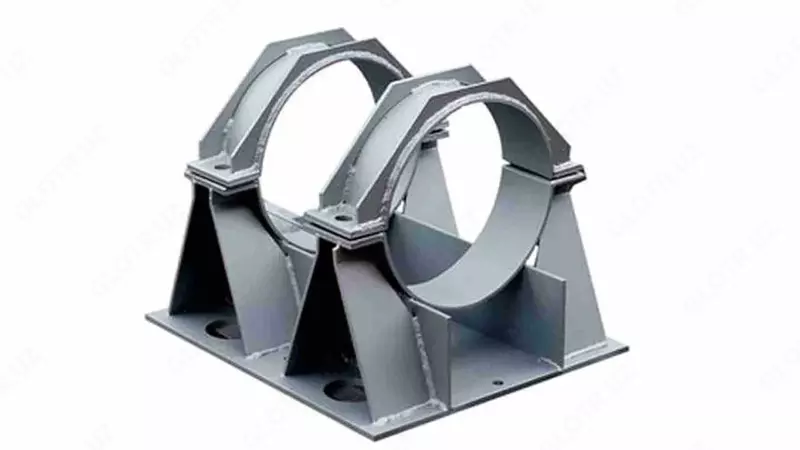 Металлические опоры для трубопроводов (Ассортимент) - по запросу