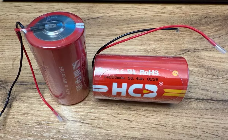 Батарейки литиевые спиральные 3.6в. ER-34615M