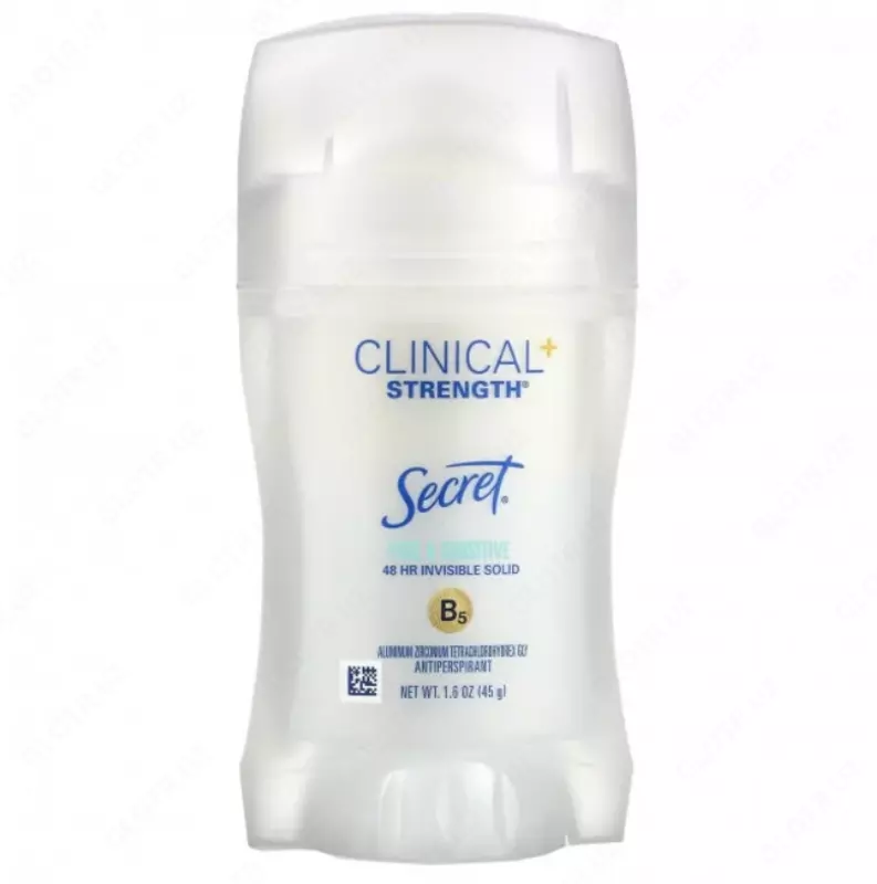 35 000 сум Кремовый Антиперсперант Секрет Клиническая прочность Водонепроницаемый.