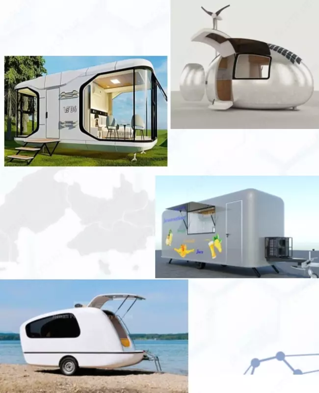 Умные дома: производство эко-капсул и авто-домов