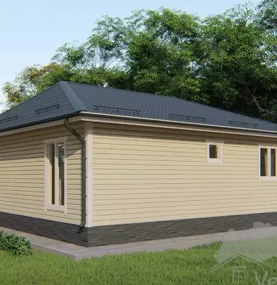 Дом 10 на 10 с террасой - 3 600 000 сум