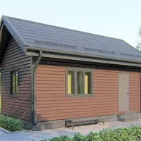 Дом 6 × 4 с двухскатной крышей - 3 600 000 сум