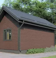 Дом 6 × 4 с двухскатной крышей Только в розницу