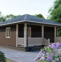 Дом 8 × 8 с террасой 2 - 3 600 000 сум