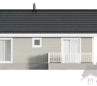 3 600 000 сум Каркасный дом 10 × 11 с 3 спальнями