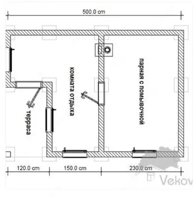 Баня Вилл 3 × 5 - 3 600 000 сум