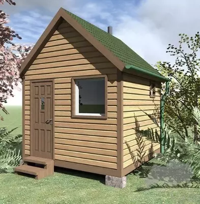 Баня Мини 3 × 3