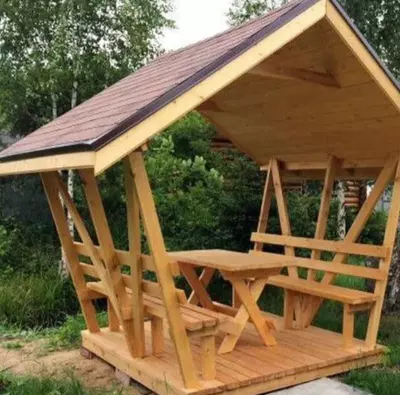 Беседка «Беседа» 3 × 3