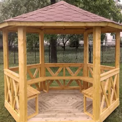 Беседка «Простор» 3 × 3