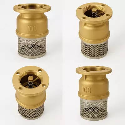 Обратный клапан для всасываюшего шланга водяного насоса Ду 100