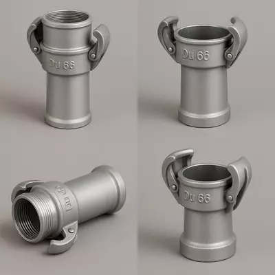 Алюминовый наконечник для рукав высокого давления наливной эстакады Ду 66 - 2 990 000 сум / шт