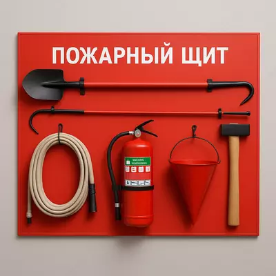 Пожарный щит - 299 000 сум / шт