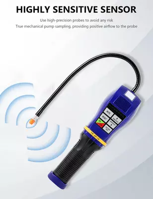 Американский детектор газа гексафторида серы TIF XP-1A портативный галогенный газ SF6