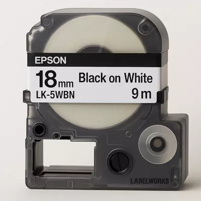 Epson LK-5WBN lenta kartriji