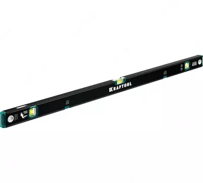 Магнитный уровень KRAFTOOL с зеркальным глазком 1200 мм 34785-120