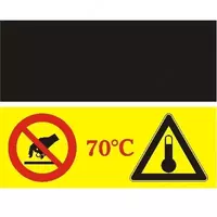 Tермоиндикатор обратимый многоразовый Hallcrest Tempsafe