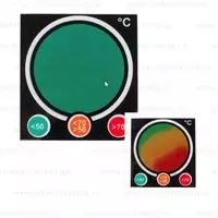 Этикетка обратимая TIL-10-50C-70C 3-уровневая