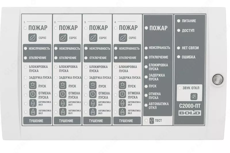 Блок индикации системы пожаротушения "С2000-ПТ"
