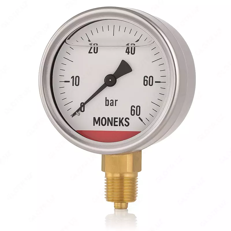 Glitserinli bosim o'lchagich "MONEKS" 0-60 bar