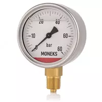 Glitserinli bosim o'lchagich "MONEKS" 0-60 bar