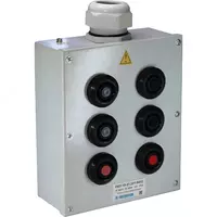 Tugmachali boshqaruv posti PKU-15-21.231-54U2 (4*KE081/2(1z+1r) qora + 2*KE081/2(1z+1r) qizil + PG-36)