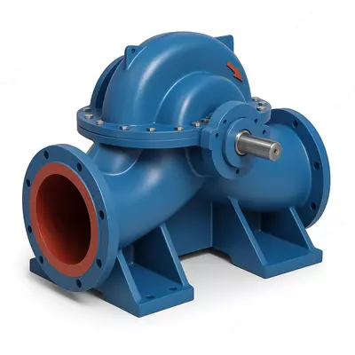 Центробежный насос двойного всасывания "GAO YANG" 250S-65 (Китай)